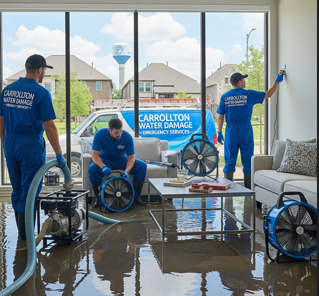 carrollton water damage
